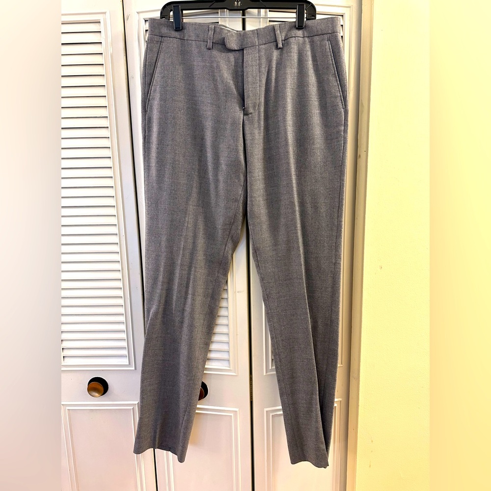 Men's Gray Dress Pants
